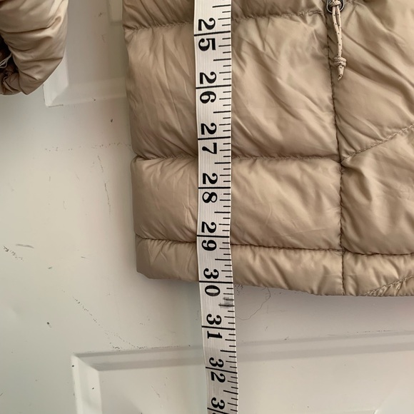 Eddie Bauer Women's Beige Hooded Puffer Coat - Picture 9 of 14